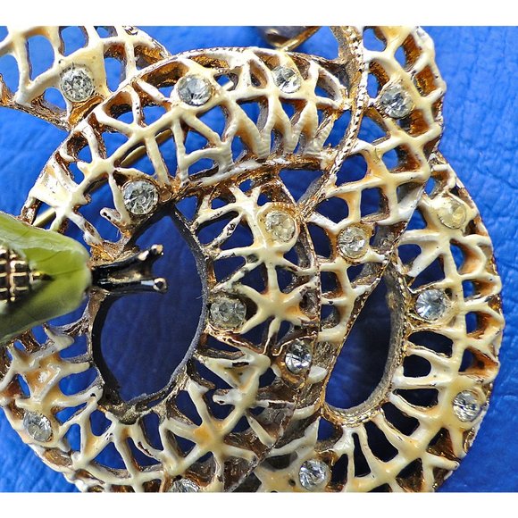 BROOCHES PINS FOUR SNAKE Fine - Picture 6 of 16